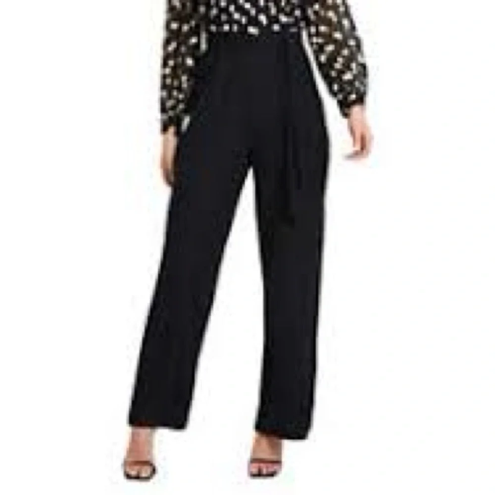 Anne Klein black dress pants 10 Petite - Picture 4 of 4